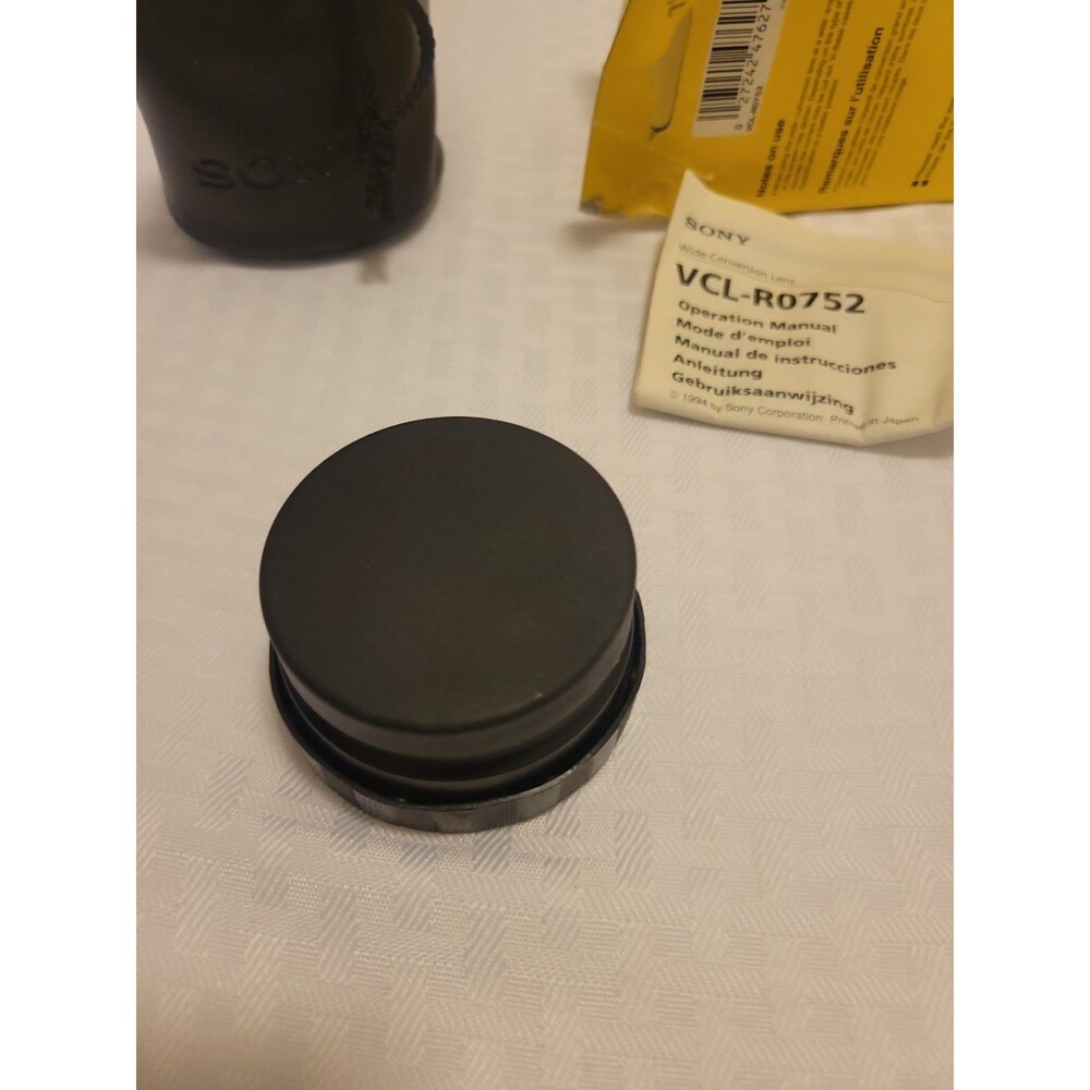 Sony VCL R0752 Lens (VCL-R0752) In Box Pre-owned - Picture 9 of 9